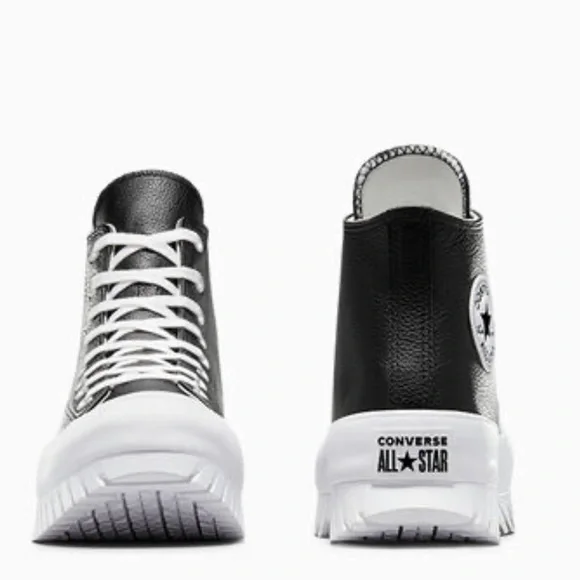 Converse Black Genuine Leather Chuck Taylor All Star Lugged 2.0 - Picture 3 of 6